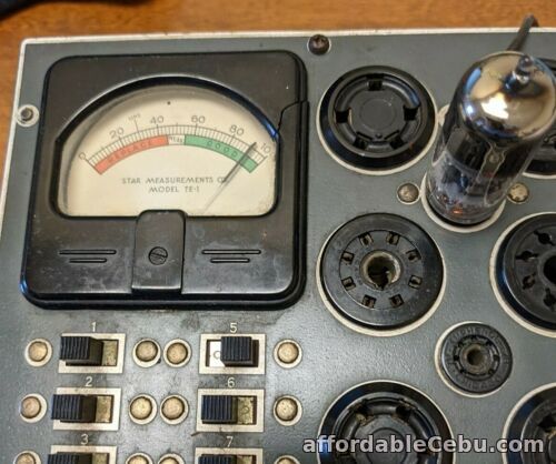 1st picture of One GE 6AU8A Tube NEW Old Stock  - STAR TE-1 Tested  Made In USA For Sale in Cebu, Philippines
