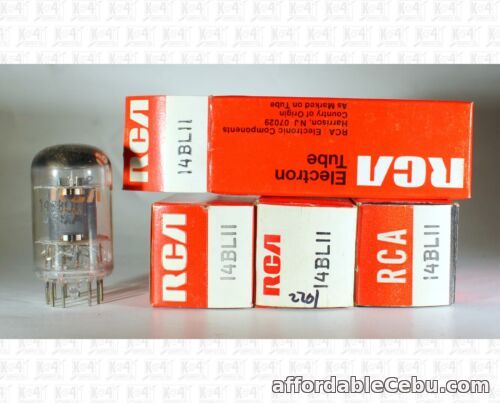 1st picture of RCA 14BL11 Vacuum Tubes Made In USA NOS Lot Of 4 +Box For Sale in Cebu, Philippines