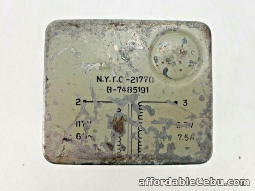 1st picture of Vintage NYTC New York Transformer Company B-7485191 21770 Power USN AS IS For Sale in Cebu, Philippines