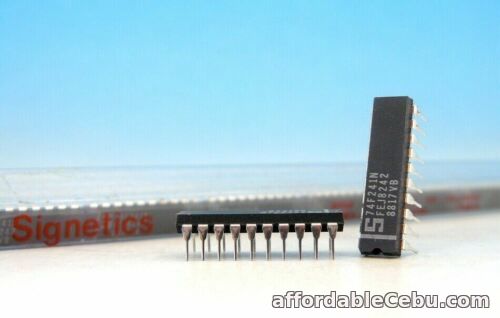 1st picture of 5 x 74F241N SIGNETICS Octal Buffer Line Driver 3-STATE Outputs IC For Sale in Cebu, Philippines