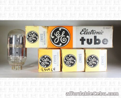 1st picture of General Electric GE 53HK7 Vacuum Tubes Made In USA NOS Lot Of 4 +Box For Sale in Cebu, Philippines