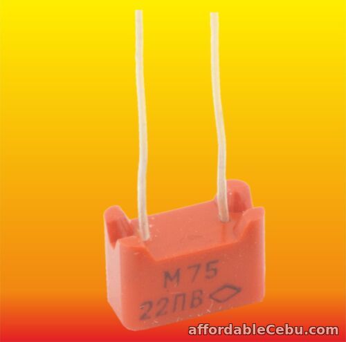 1st picture of 22 pF 16 V LOT OF 6 RUSSIAN CERAMIC CAPACITORS K10-23 M75 For Sale in Cebu, Philippines