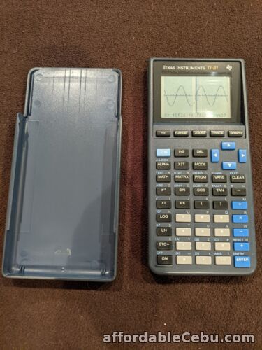 1st picture of TI-81 Graphing Calculator Texas Instruments with the slide cover For Sale in Cebu, Philippines