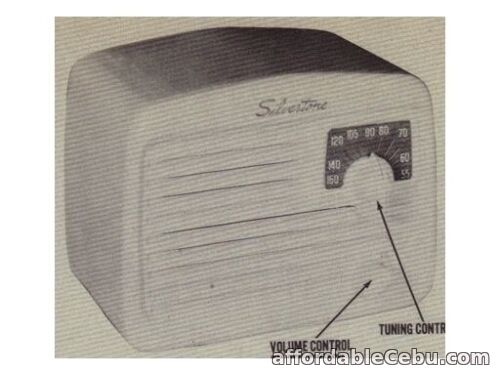 1st picture of 1946 SILVERTONE 6002 RADIO SERVICE MANUAL SCHEMATIC photofact diagram repair For Sale in Cebu, Philippines