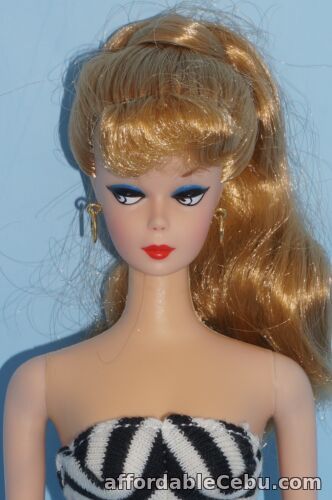 1st picture of Barbie 35th Anniversary Swimsuit Repro Reproduction blonde doll 12" Mattel For Sale in Cebu, Philippines