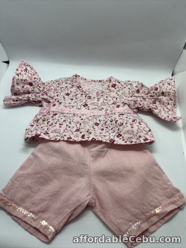 1st picture of Bear Factory Pink Floral Top And Trousers With Sequins For Sale in Cebu, Philippines
