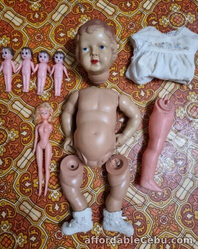 1st picture of Bulk Lot of Antique Dolls and Parts including Palitoy Celluloid Doll, Barbie etc For Sale in Cebu, Philippines