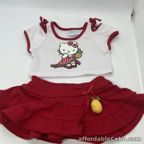 1st picture of Build A Bear Hello Kitty Pineapple Top And Red Pineapple Skirt For Sale in Cebu, Philippines