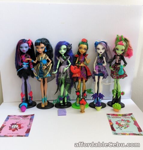 1st picture of Monster High Doll Gloom and Bloom Venus Jane Catrine Cleo Jinafire Amanita For Sale in Cebu, Philippines