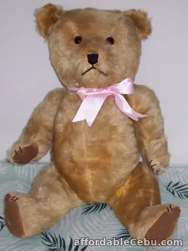 1st picture of Vintage Chiltern Mohair Teddy Bear England c1950's Hugmee Bear For Sale in Cebu, Philippines