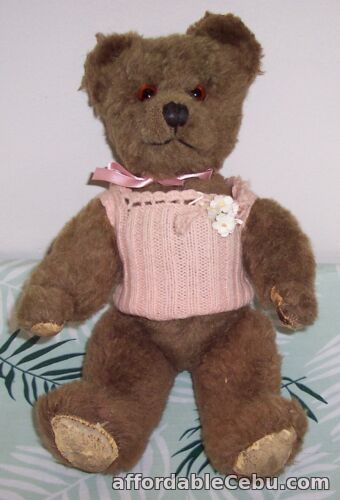 1st picture of Vintage Teddy Bear Alpha Farnell ?  England c1950's For Sale in Cebu, Philippines