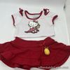 Build A Bear Hello Kitty Pineapple Top And Red Pineapple Skirt