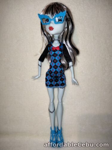 1st picture of Monster High Frankie Stein - Geek Shriek. EX DISPLAY ONLY & COMPLETE DISGUISE! For Sale in Cebu, Philippines