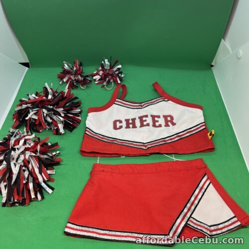 1st picture of Build A Bear Cheer Leading Outfit With 2 Pom-poms And 2 Ear Bows For Sale in Cebu, Philippines