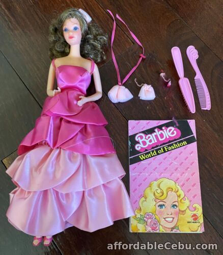 1st picture of Vintage PJ SWEET ROSES Barbie P.J Doll DRESS Shoes COMPLETE 1983 World Fashion For Sale in Cebu, Philippines
