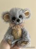 OOAK / ARTIST  Blue Cheese The Mouse - By Ladybug Bears