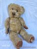 Antique mohair Merrythought Teddy Bear 46cm England with label