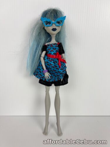 1st picture of Monster High Doll 2008 Freaky Fusion Ghoulia Yelps Dress & Glasses Pre-Owned For Sale in Cebu, Philippines