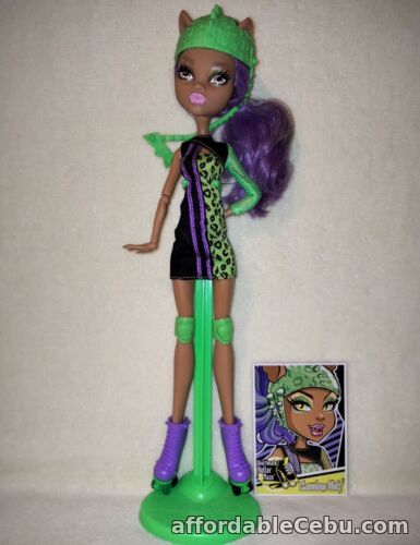 1st picture of Monster High Clawdeen Wolf - Skulltimate Roller Maze. EX DISPLAY & COMPLETE SET! For Sale in Cebu, Philippines