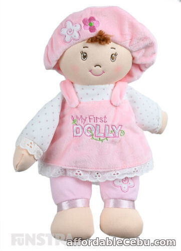 1st picture of My First Dolly Brunette Plush Toy 32cm Soft Toy Doll Kid Newborn Baby Girl Gift For Sale in Cebu, Philippines