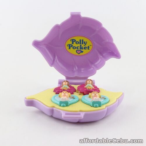 1st picture of POLLY POCKET 1991 Lavender Earrings and Case COMPLETE For Sale in Cebu, Philippines