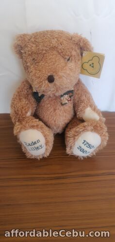 1st picture of Vintage Eaden Lilley 10.5 Inch Sitting Bear With Tags For Sale in Cebu, Philippines