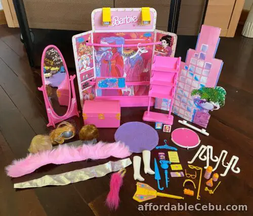 1st picture of Vintage BARBIE Movietime Prop Shop Playset 1988 MOVIE TIME PLAY SET  Super Star For Sale in Cebu, Philippines