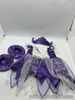 No Brand Purple Fairy Dress, Crown And Slippers