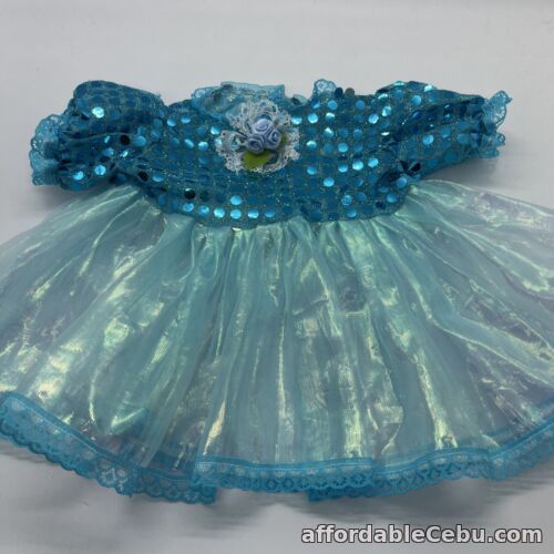 1st picture of No Brand Or Hand Sparkly Blue Dress For Sale in Cebu, Philippines