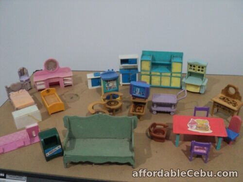 1st picture of Vintage dolls house furniture 20+ pieces For Sale in Cebu, Philippines