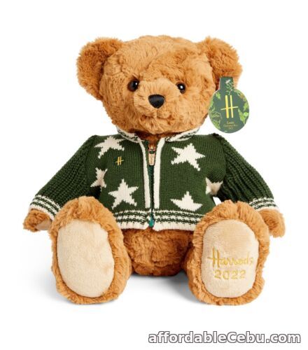1st picture of 2022 HARRODS Christmas Louie (32cm) Teddy Bear. Brand New with Tags Attached For Sale in Cebu, Philippines