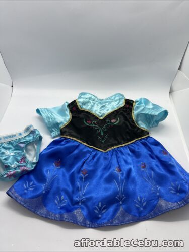 1st picture of Build A Bear Anna From Frozen Dress & Frozen Knickers(See Close Up Of Tiny Pull) For Sale in Cebu, Philippines