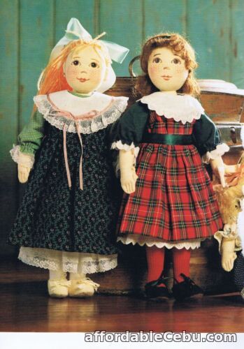 1st picture of Cloth Doll Making Pattern Little Maids by Australian Womens Weekly 36 cm 14 inch For Sale in Cebu, Philippines