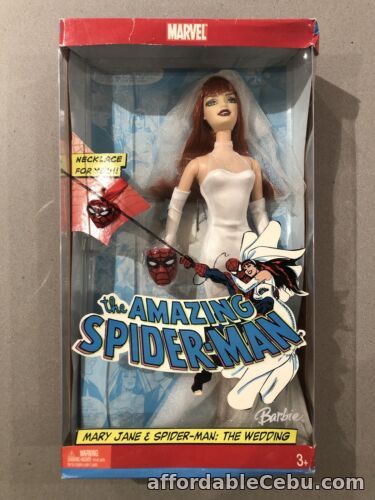 1st picture of ❤️️ SPIDER-MAN ️ MARVEL BARBIE MARY JANE THE WEDDING 2005 MATTEL For Sale in Cebu, Philippines