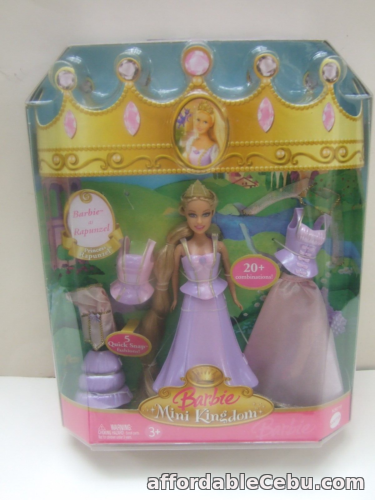 1st picture of 2006 Mattel Barbie Mini  Kingdom  Princess Rapunzel K8019 New in Box For Sale in Cebu, Philippines