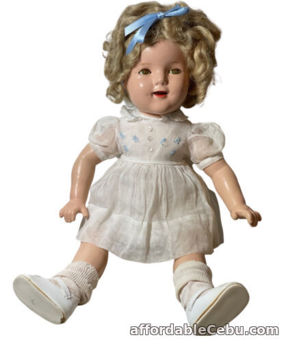 1st picture of Vintage 1930s 18” Composition Shirley Temple Doll For Sale in Cebu, Philippines
