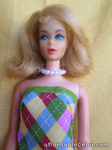 1st picture of NICE VINTAGE TWIST &TURN BARBIE DOLL W/ MARLO FLIP HAIR WEARING A NICE OUTFIT For Sale in Cebu, Philippines