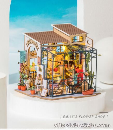 1st picture of Reduced for Clearance Robotime DIY Miniature House Emily's Flower Shop DG145 For Sale in Cebu, Philippines