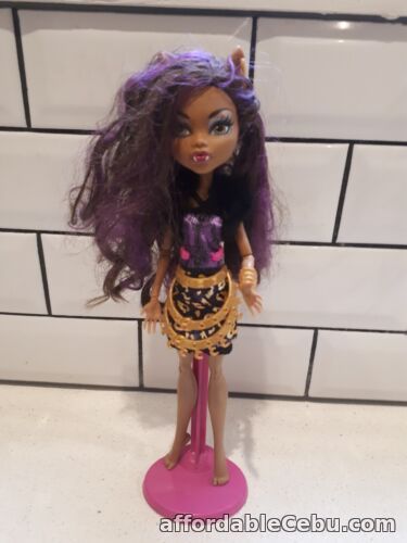 1st picture of Monster High Clawdeen Wolf  Scaris City Of Frights INCOMPLETE FREE AU SHIP For Sale in Cebu, Philippines