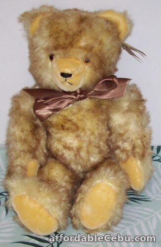 1st picture of Early Tipped Grisly Teddy Bear Germany  15 inches Tall c1980's For Sale in Cebu, Philippines