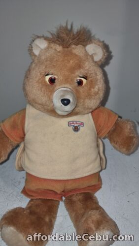 1st picture of TEDDY RUXPIN Teddy Bear 1985  Vintage Soft Toy Cassette Player For Sale in Cebu, Philippines