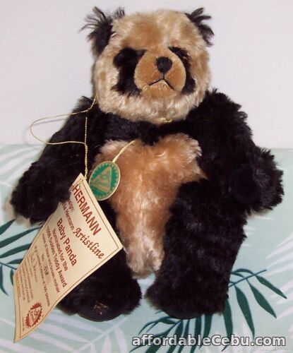 1st picture of Hermann Original Teddy Bears Baby Panda 1998 Golden Teddy Award  Germany 348/500 For Sale in Cebu, Philippines