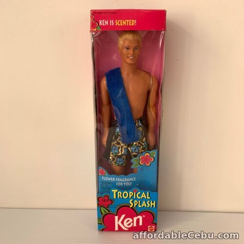 1st picture of Vintage Barbie 1994 Tropical Splash Ken Boxed NRFB Scented Beach New Sealed For Sale in Cebu, Philippines