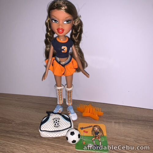 1st picture of Bratz Play Sportz First Edition Slammin Soccer Yasmin 2005 With Accessories For Sale in Cebu, Philippines