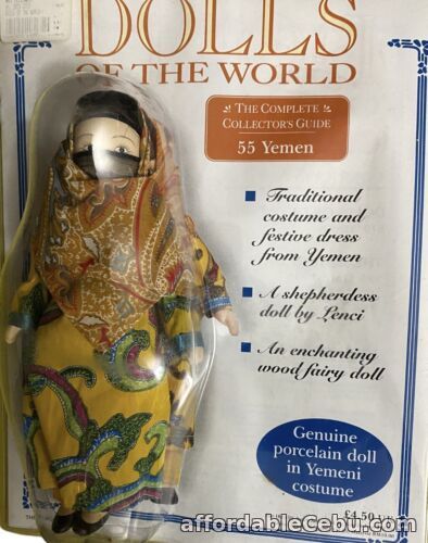 1st picture of Dolls Of The World Yemen Number 55 Genuine Porcelain Doll For Sale in Cebu, Philippines