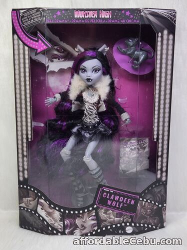 1st picture of Mattel Monster High Reel Drama Black & White Clawdeen Doll 2022 # HKN28 Item # 4 For Sale in Cebu, Philippines