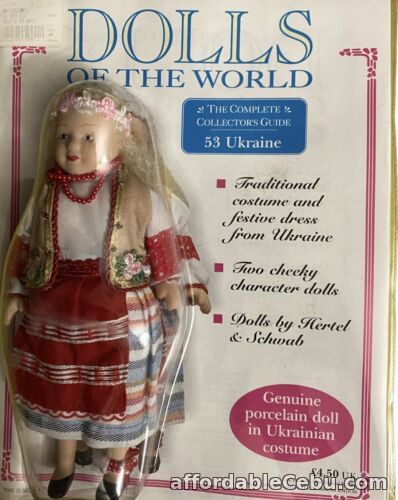 1st picture of Dolls Of The World Ukraine Number 53 Genuine Porcelain Doll For Sale in Cebu, Philippines