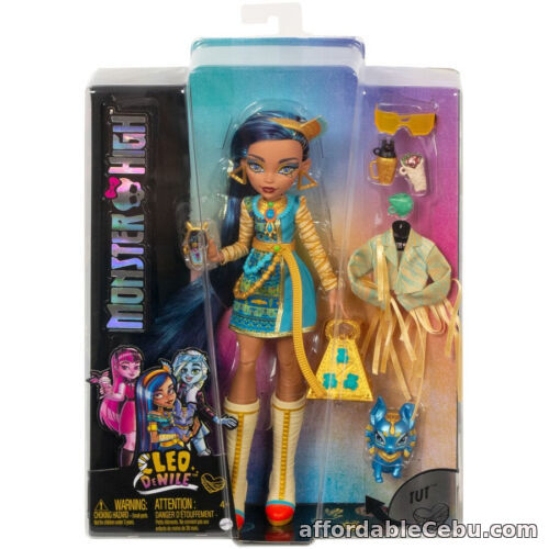 1st picture of New Monster High Cleo De Nile G3 Doll With Pet & Accessories Tut 2022 IN HAND For Sale in Cebu, Philippines