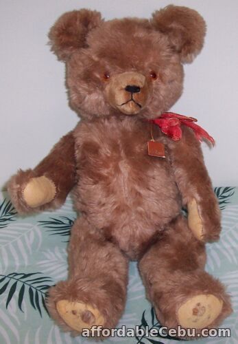 1st picture of Vintage Dolan Steinhauser Teddy Bear Germany c1960's Windup Musical Works Well For Sale in Cebu, Philippines