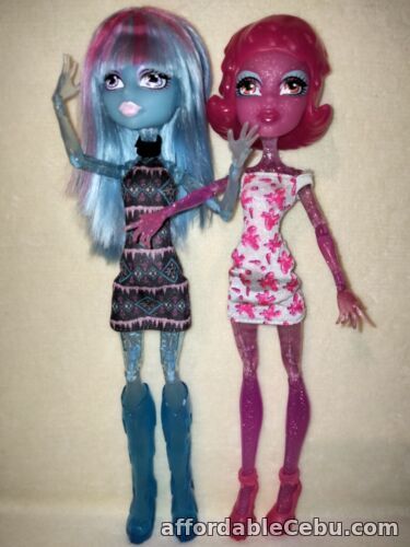 1st picture of Monster High Create A Monster - Blob And Ice Girls. EX DISPLAY &  COMPLETE PAIR! For Sale in Cebu, Philippines